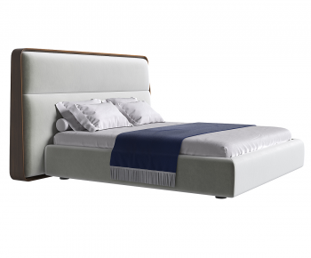 Modern Double Bed-ID:414000997