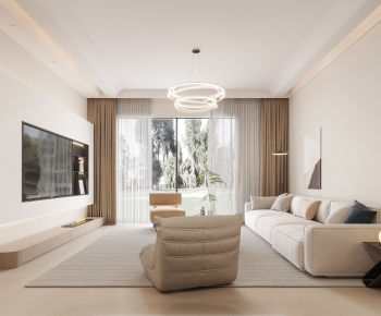 Modern A Living Room-ID:358453048