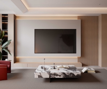 Modern A Living Room-ID:434469949