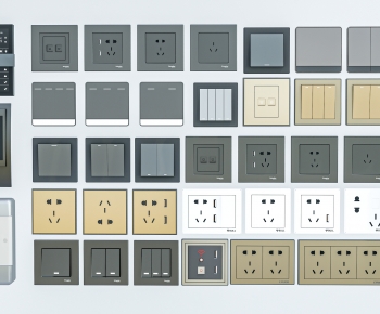 Modern Switch Socket Panel-ID:613610781