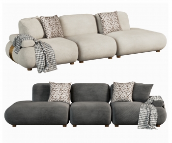 Modern Three-seat Sofa-ID:407438999