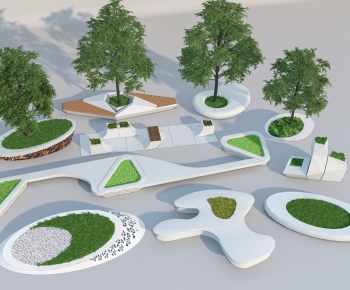 Modern Tree Pool-ID:668581964