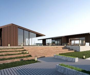 Modern Appearance Of Commercial Building-ID:902740969