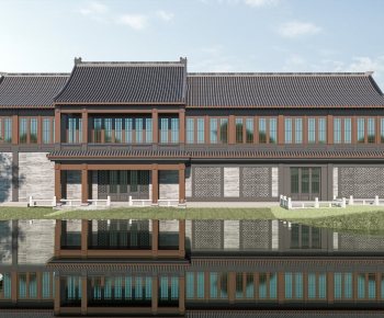中式民房建筑-ID:251921899