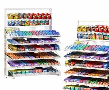 Modern Supermarket Shelf-ID:132389135