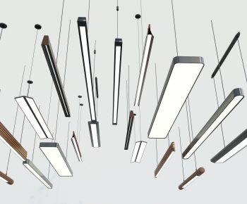 Modern Long Chandelier-ID:575444945