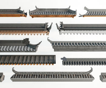 Chinese Style Building Component-ID:393856054