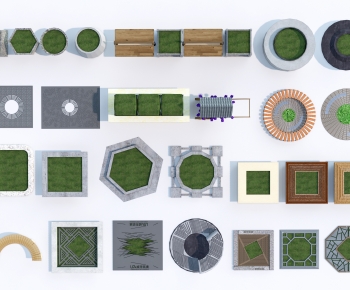 Modern Tree Pool-ID:914376977