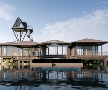 New Chinese Style Public Building-ID:419713021