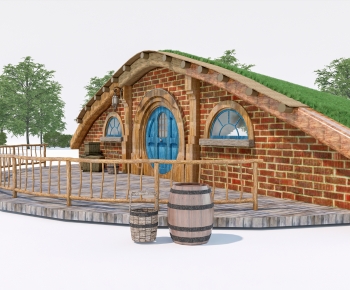 Modern Building Appearance-ID:613420964