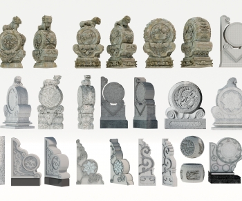 Chinese Style Stone Carving-ID:679513934