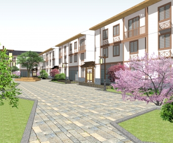 New Chinese Style Residential Building-ID:207979721