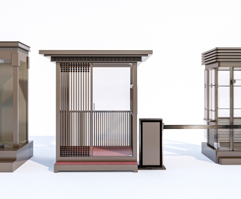 Modern Security Booth-ID:612114913