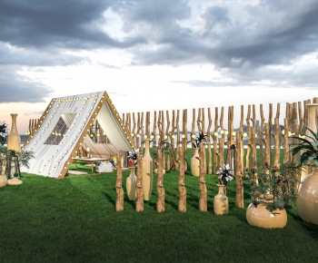 Modern Park Landscape-ID:174809933