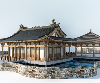 中式古建筑-ID:665582904