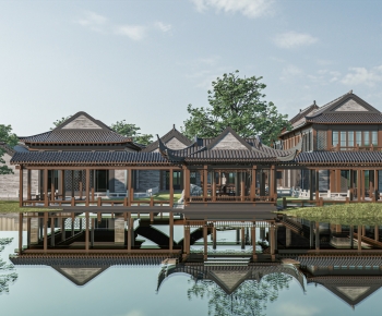 Chinese Style Residential Building-ID:918271064