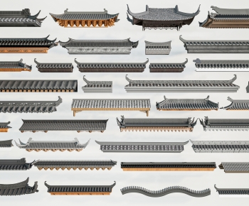 Chinese Style Building Component-ID:135576012