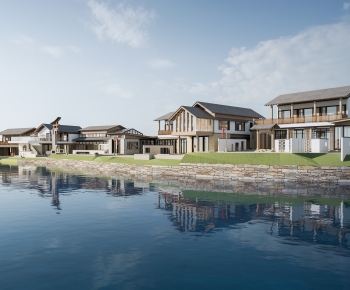 New Chinese Style Appearance Of Commercial Building-ID:270762928