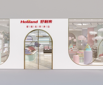 现代甜品店门面门头-ID:639548063