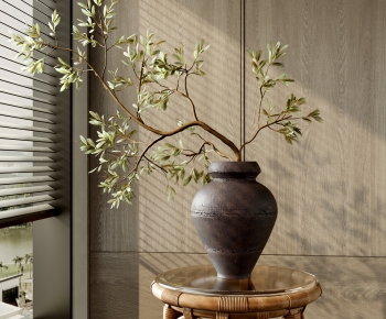 Wabi-sabi Style Flowers-ID:877499109