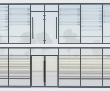 Modern Glass Screen Partition-ID:544174919