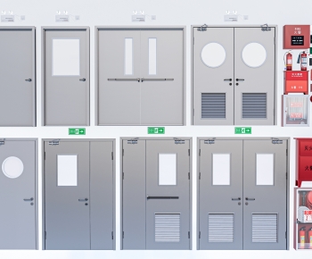 Modern Fire Door-ID:403937104