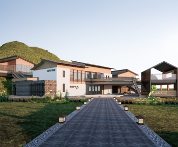现代民宿接待中心-ID:829559099