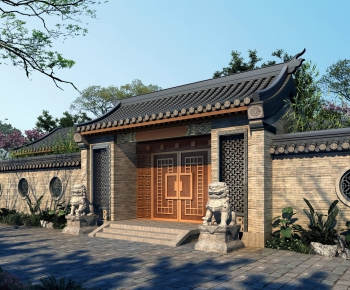 Chinese Style Facade Element-ID:469013932