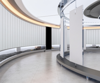 Modern Exhibition Hall-ID:159857033