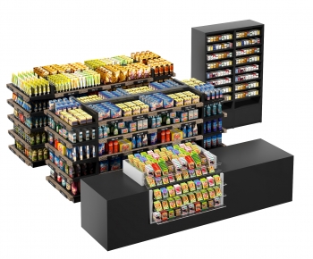 Modern Supermarket Shelf-ID:107300318