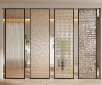 Modern Glass Screen Partition-ID:531791932