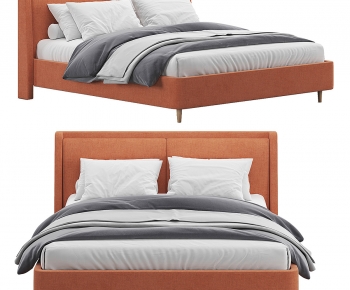 Modern Double Bed-ID:981081016