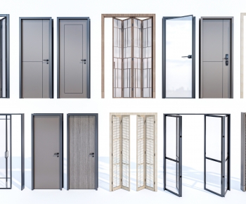 Modern Single Door-ID:155731929