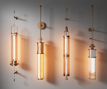 New Chinese Style Wall Lamp-ID:447762013