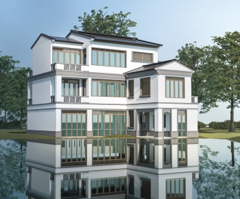 New Chinese Style Detached Villa-ID:454387902