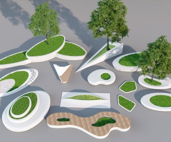 Modern Tree Pool-ID:682859471