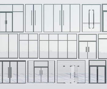 Modern Glass Screen Partition-ID:148620689