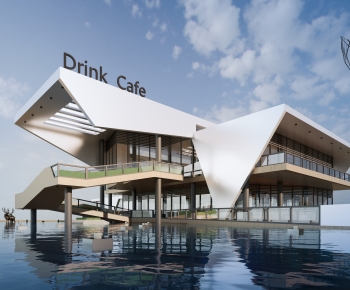 Modern Building Appearance-ID:530756002