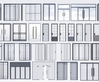 Modern Sliding Door-ID:429440982