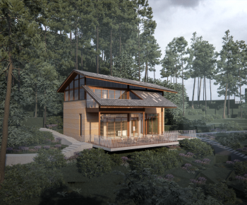 New Chinese Style Appearance Of Commercial Building-ID:131392967