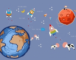 ModernChildren's Wallpaper