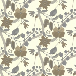 ModernAnimal And Plant Pattern Wallpaper