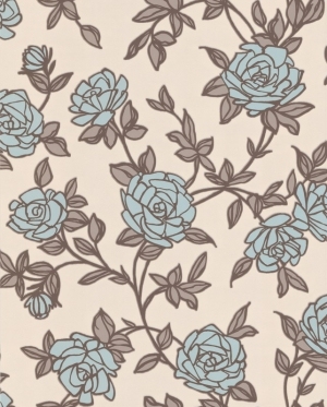 ModernAnimal And Plant Pattern Wallpaper