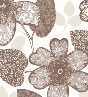 ModernAnimal And Plant Pattern Wallpaper