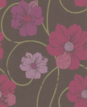 ModernAnimal And Plant Pattern Wallpaper