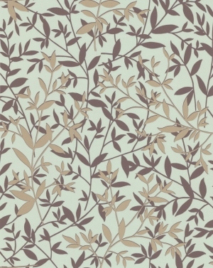 ModernAnimal And Plant Pattern Wallpaper