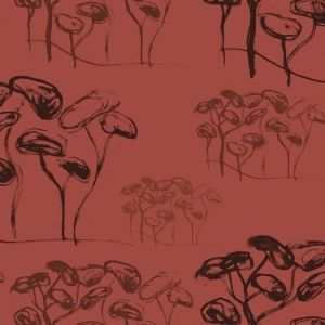 ModernAnimal And Plant Pattern Wallpaper