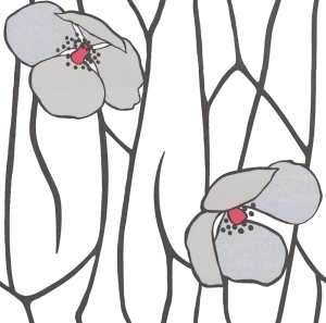 ModernAnimal And Plant Pattern Wallpaper