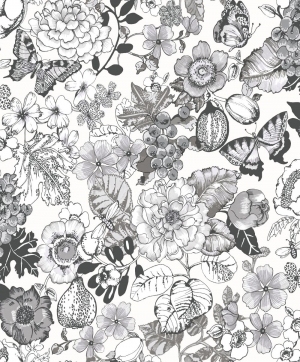 ModernAnimal And Plant Pattern Wallpaper