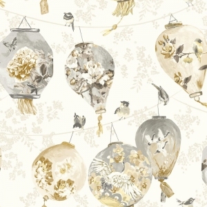 ModernAnimal And Plant Pattern Wallpaper